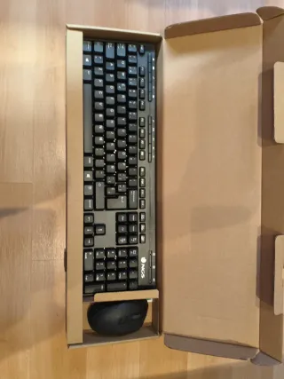 NGS Épsilon Kit Teclado y Ratón Inalámbrico