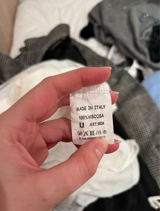 Camisa vaporosa blanca talla única