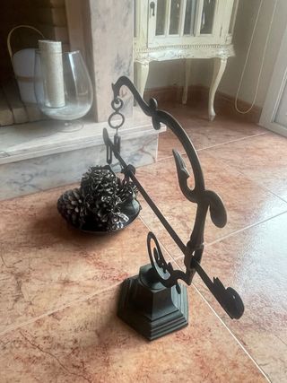 Balanza antigua decorativa,