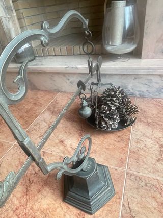 Balanza antigua decorativa,