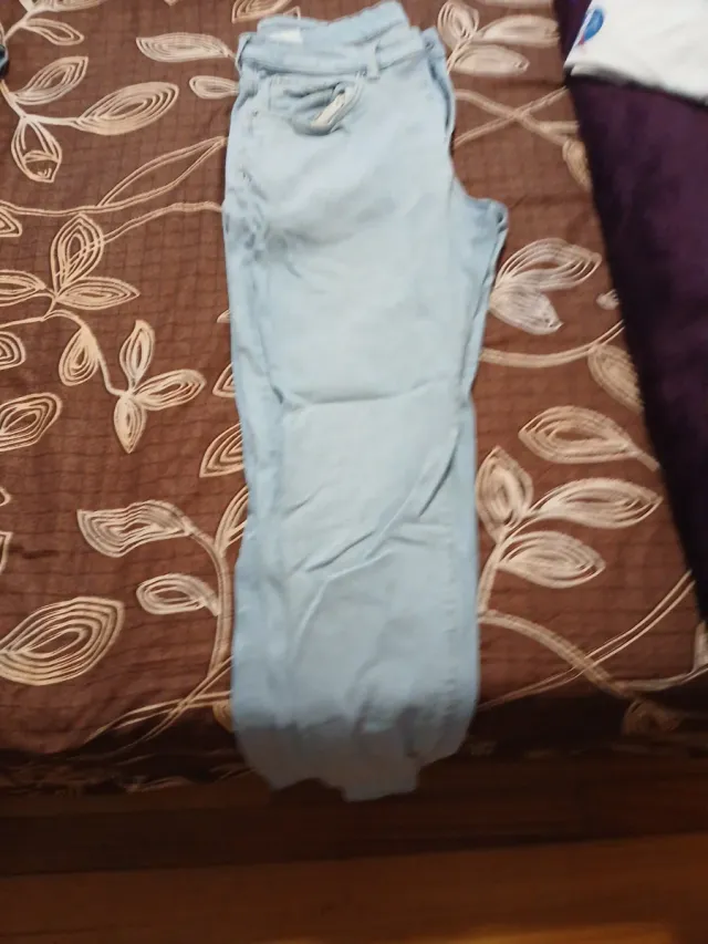 Pantalones Vaqueros H&M Regular Fit Azules