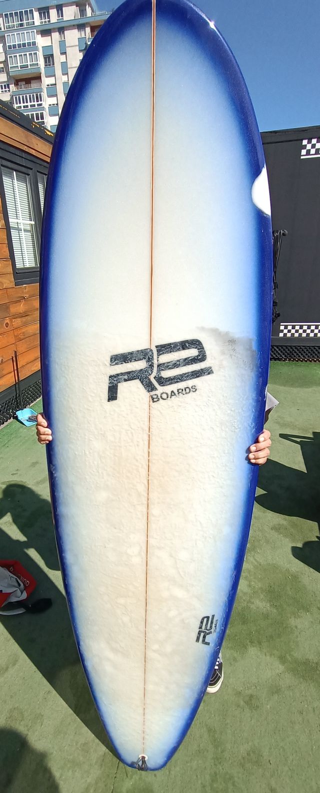 Tabla de surf fibra 6.6 evolutiva