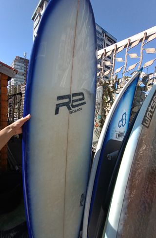 Tabla de surf fibra 6.6 evolutiva