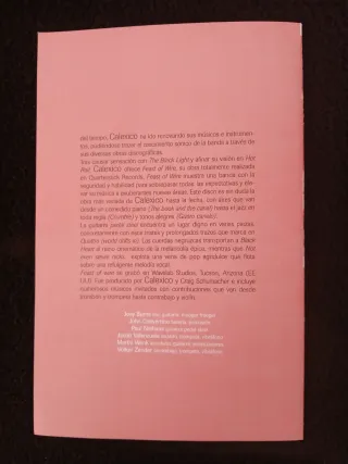 Calexico (flyer/programa + pegatina)