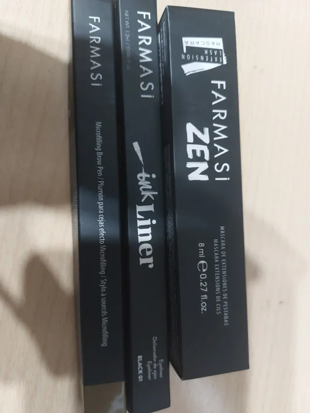 Pack Farmasi: Máscara, Delineador y Plumón Cejas