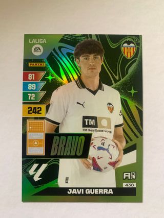 Lote 3 cromos adrenalyn 23/24 bravo