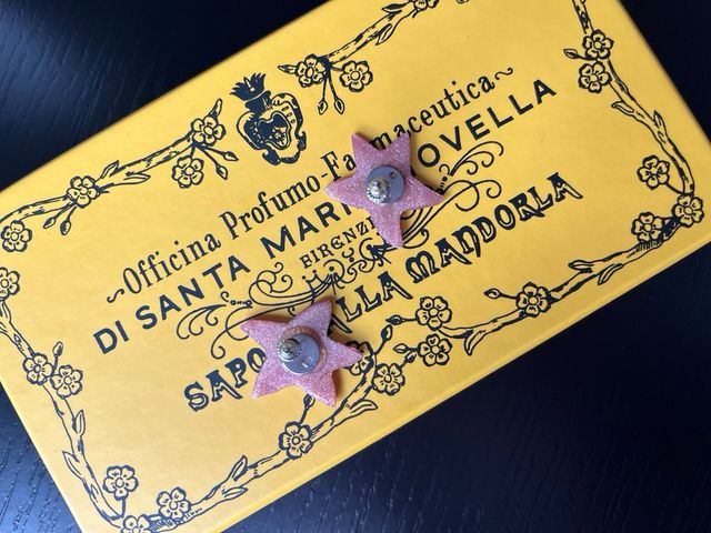 Pendientes estrella hechos a mano