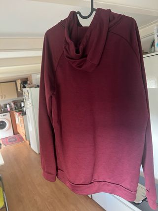 Sudadera Nike Roja con Logo Blanco