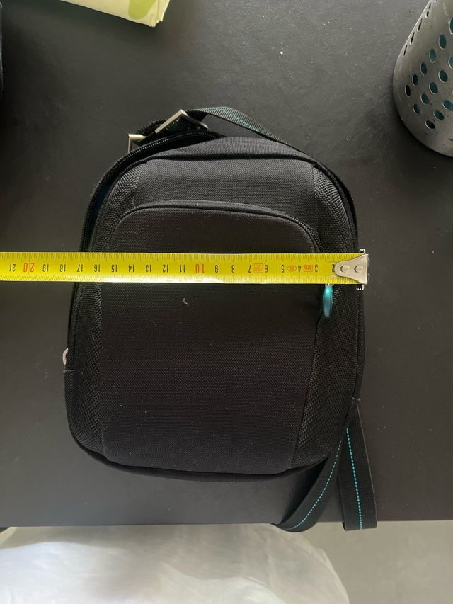 Bolsa Samsonite Negra Correa Ajustable