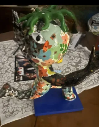 Esculturas del prestigioso pintor Ripolles