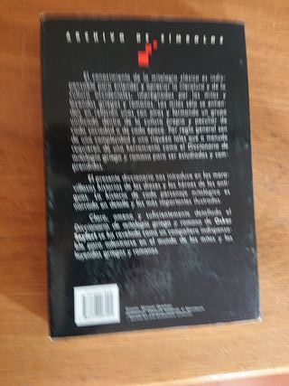 Diccionario de mitológia griega y romana