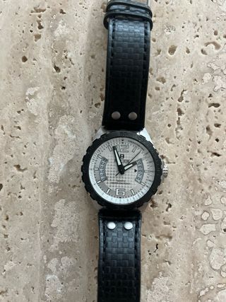 Reloj Racer R300 Negro y Plateado