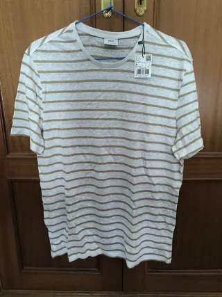 Camiseta Zara Rayas Talla M