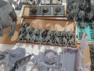 Ejército hombres lagarto 
Saurios Warhammer