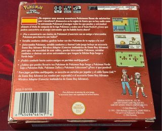 Pokémon Rojo Fuego Completo GBA