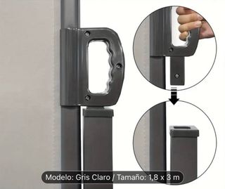 Toldo lateral extensible