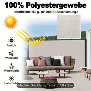 Toldo lateral extensible