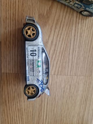2 Peugeot 206 Rally Scalextric