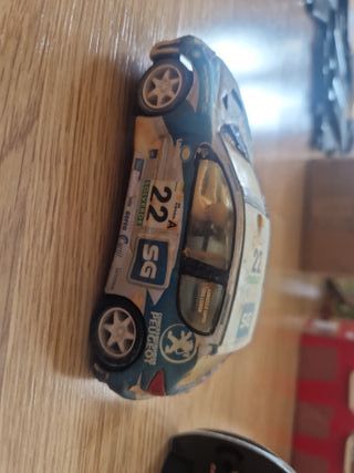 2 Peugeot 206 Rally Scalextric