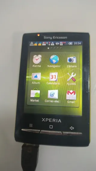 Sony Ericsson Xperia X10 mini giallo