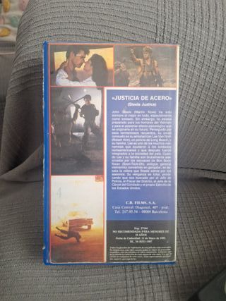 Justicia de Acero VHS