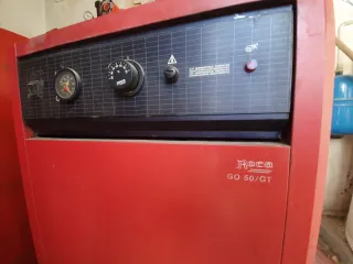 Caldera Roca GO 50/GT Roja con termo