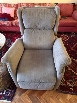 Butaca elevadora tela beige