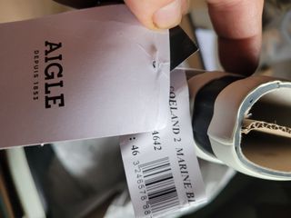 Aigle Botas de Agua Caña Alta Azul Marino.