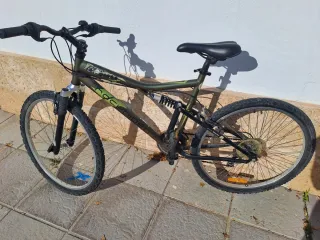 Bici RockRider Doble Suspensión