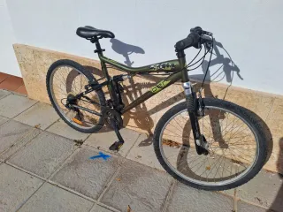 Bici RockRider Doble Suspensión