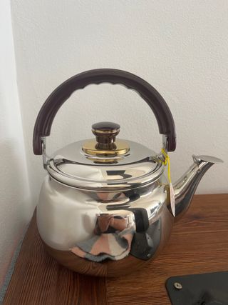 Cafetera de acero inoxidable