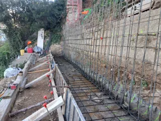 Muros de contención de todos los formatos.