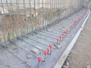 Muros de contención de todos los formatos.