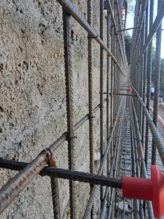 Muros de contención de todos los formatos.