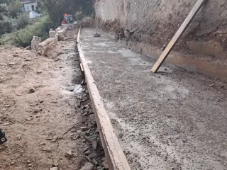 Muros de contención de todos los formatos.