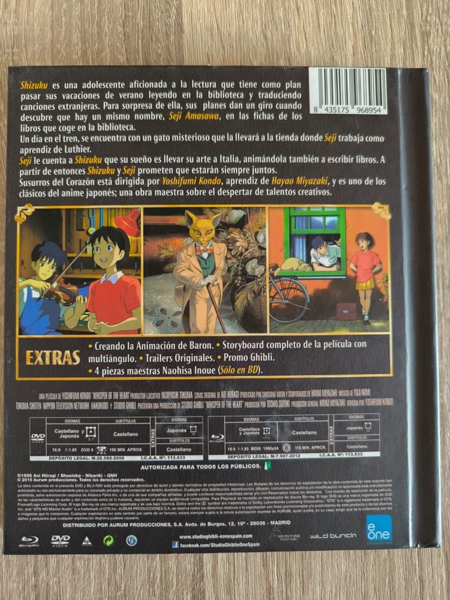 Blu-ray Susurros del Corazón - Edición Deluxe