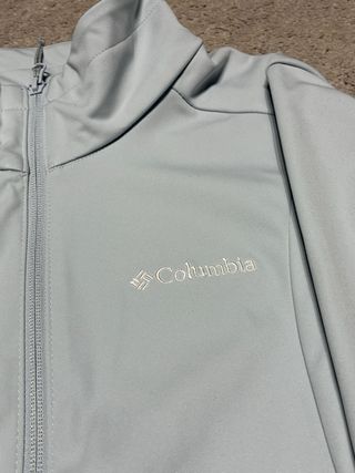 Chaqueta Columbia Softshell Mujer Gris