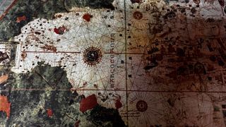 Mapa antiguo Carta de Juan de la Cosa 1500