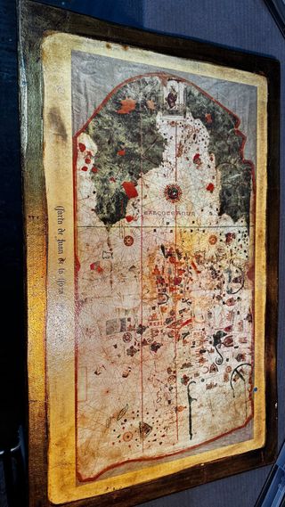 Mapa antiguo Carta de Juan de la Cosa 1500
