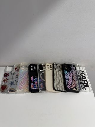 Lote Fundas iPhone 16 Pro Max