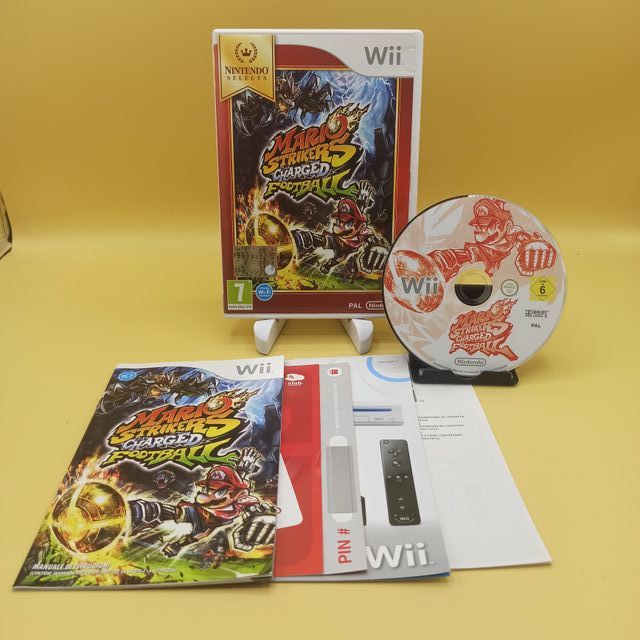 Mario Strikers Charged Football Wii PAL ITA Comple