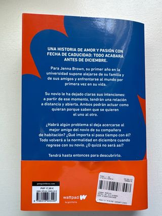 Libro Antes de diciembre