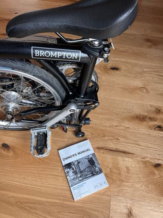 Brompton 6 velocidades plegable