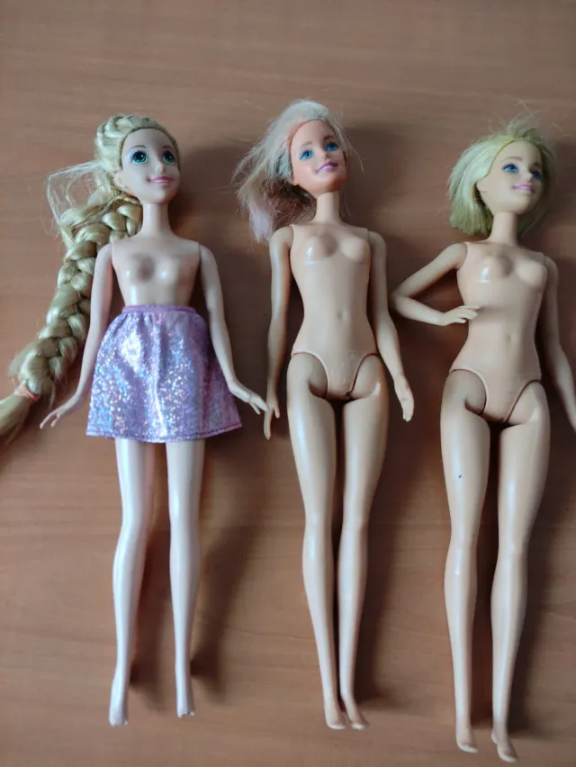 Lote 3 Barbies y complementos