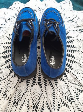 Zapatos mujer azul