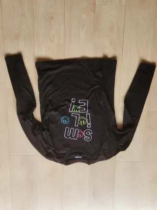 Camiseta manga larga con estampado