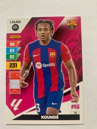 Lote 10 cromos adrenalyn 23/24 fc barcelona