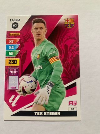 Lote 10 cromos adrenalyn 23/24 fc barcelona