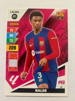 Lote 10 cromos adrenalyn 23/24 fc barcelona