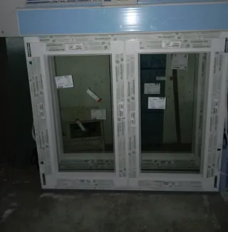 Ventana PVC nueva.medidas118alto total x1170ancho.